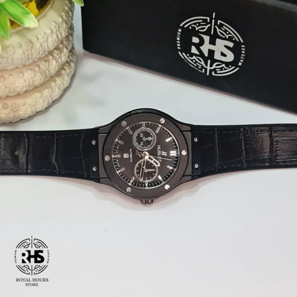 Hublot Leather Silicon with Date - Image 3